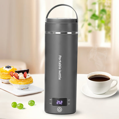 Travel Electric Kettle - Portable Water Boiler with 4 Temp Controls