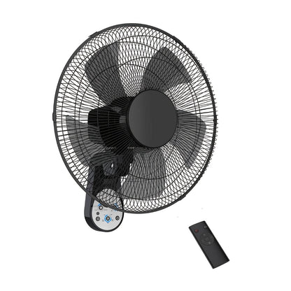 App-Controlled 1400W Portable Wall Fan - Sleek Metal Design