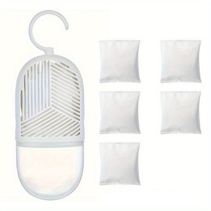 6pcs Reusable ABS Dehumidifiers for Home - Moisture Control