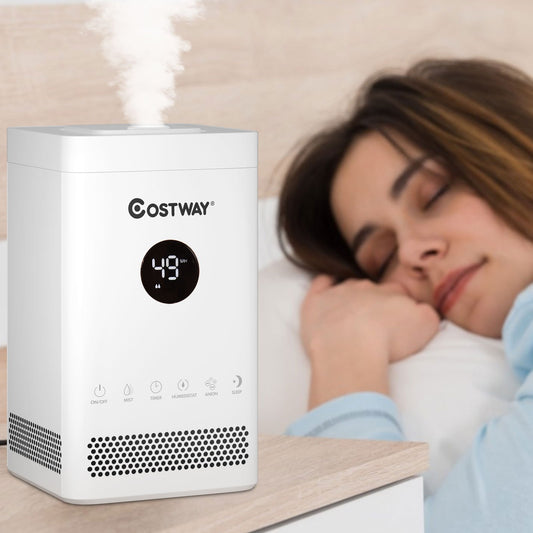 MULTIGOT 3.5L Quiet Top Fill Humidifier for Bedroom Sleep Mode