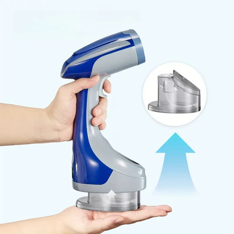 Handheld Clothes Steamer - Fast 25 Sec Heat, 20g/min Steam, Gray