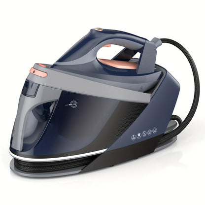 1800W Ceramic Steam Iron with LED, Auto Shut-Off & Self-Cleaning