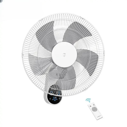 App-Controlled 1400W Portable Wall Fan - Sleek Metal Design