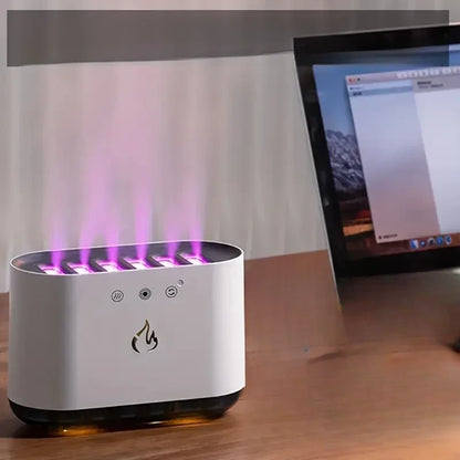 Dynamic Sound-Reactive Humidifier with LED Light & Touch Control