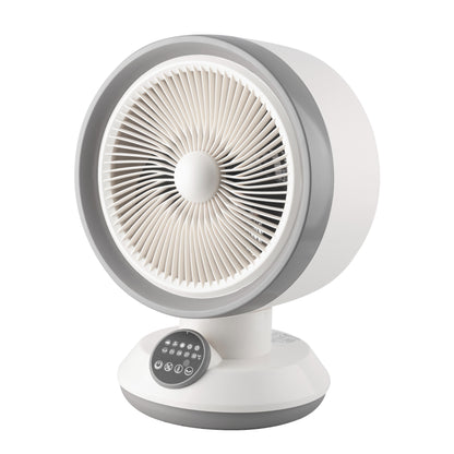 1500W Portable Heater Fan Combo - Adjustable Temp & Oscillating Fan