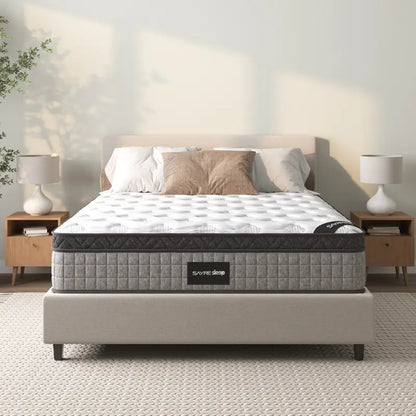 Premium Hybrid Mattress – Cooling Gel Memory Foam & Motion Isolation