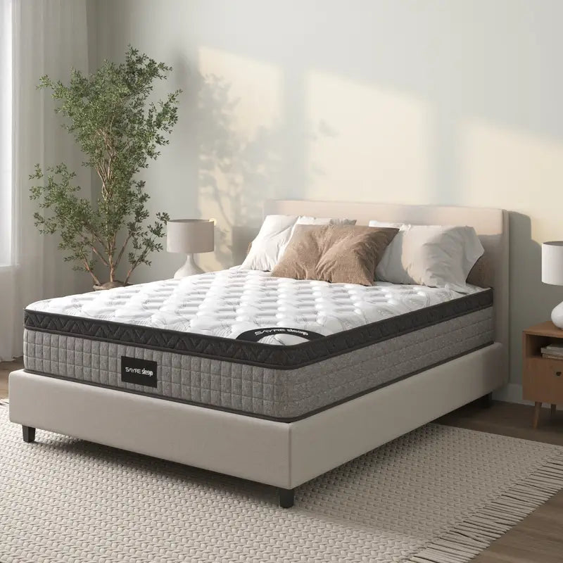 Premium Hybrid Mattress – Cooling Gel Memory Foam & Motion Isolation