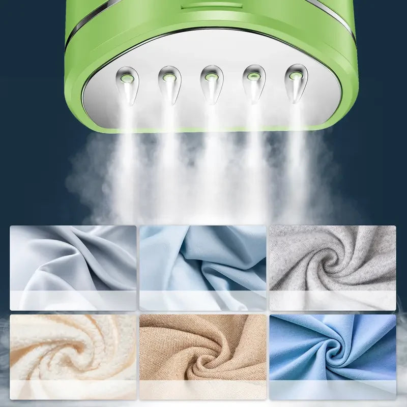 1300W Portable Fabric Steamer - Quick Heat, Travel-Friendly