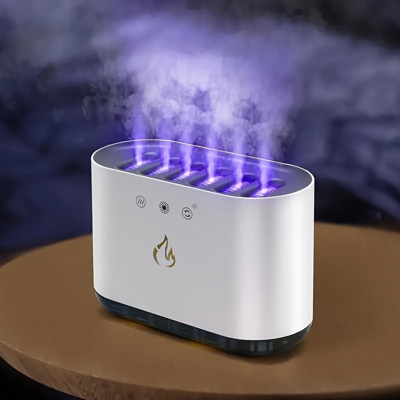 Dynamic Sound-Reactive Humidifier with LED Light & Touch Control