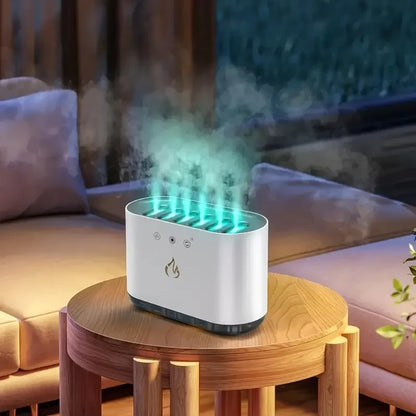 Dynamic Sound-Reactive Humidifier with LED Light & Touch Control