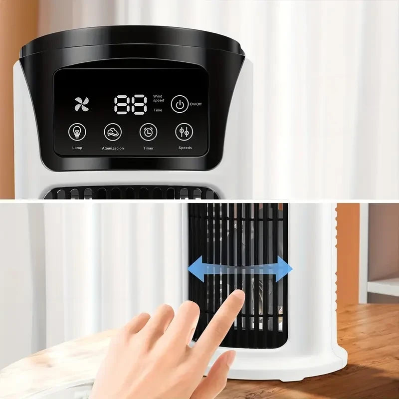 3-in-1 USB Portable Air Conditioner & Humidifier Fan