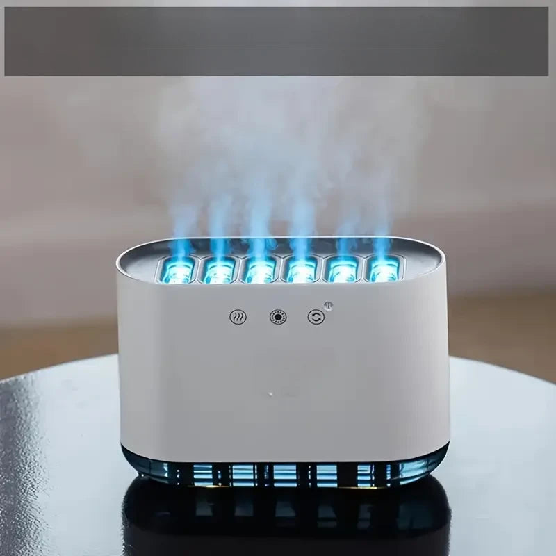 Dynamic Sound-Reactive Humidifier with LED Light & Touch Control