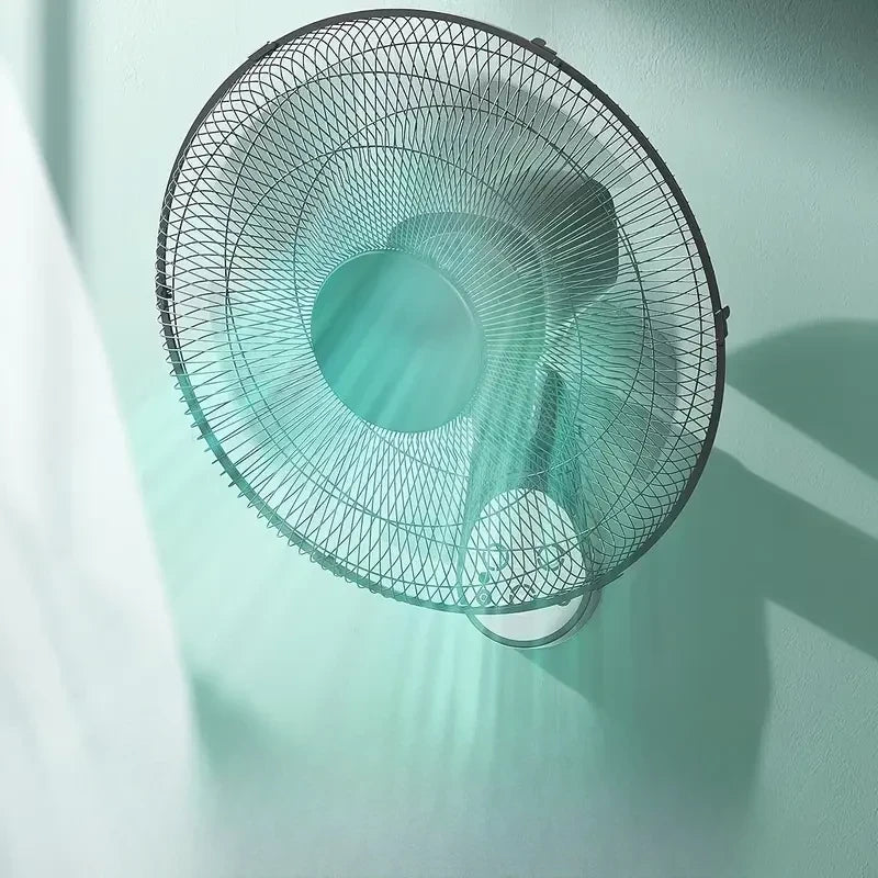 App-Controlled 1400W Portable Wall Fan - Sleek Metal Design