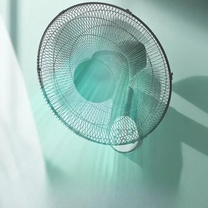 App-Controlled 1400W Portable Wall Fan - Sleek Metal Design