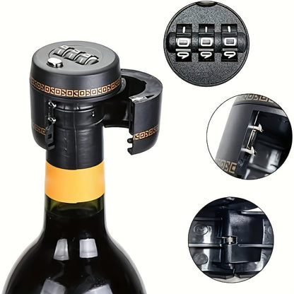 Bottle Lock - Digital Combination Lock for Wine & Liquor Bottles