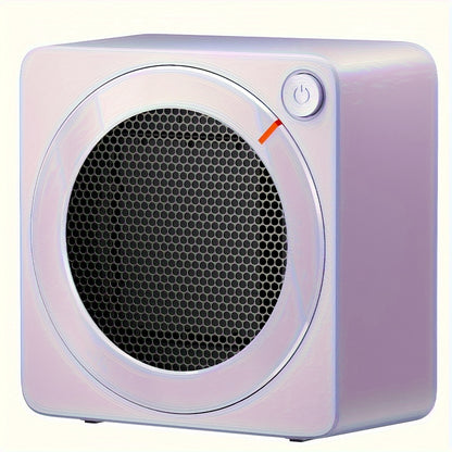 500W Portable Ceramic Space Heater - Fast Heating & Energy Efficient