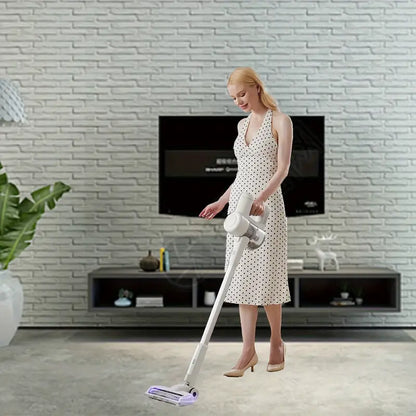 Rechargeable Cordless Vacuum – LED & Powerful Suction for Home Cleaning